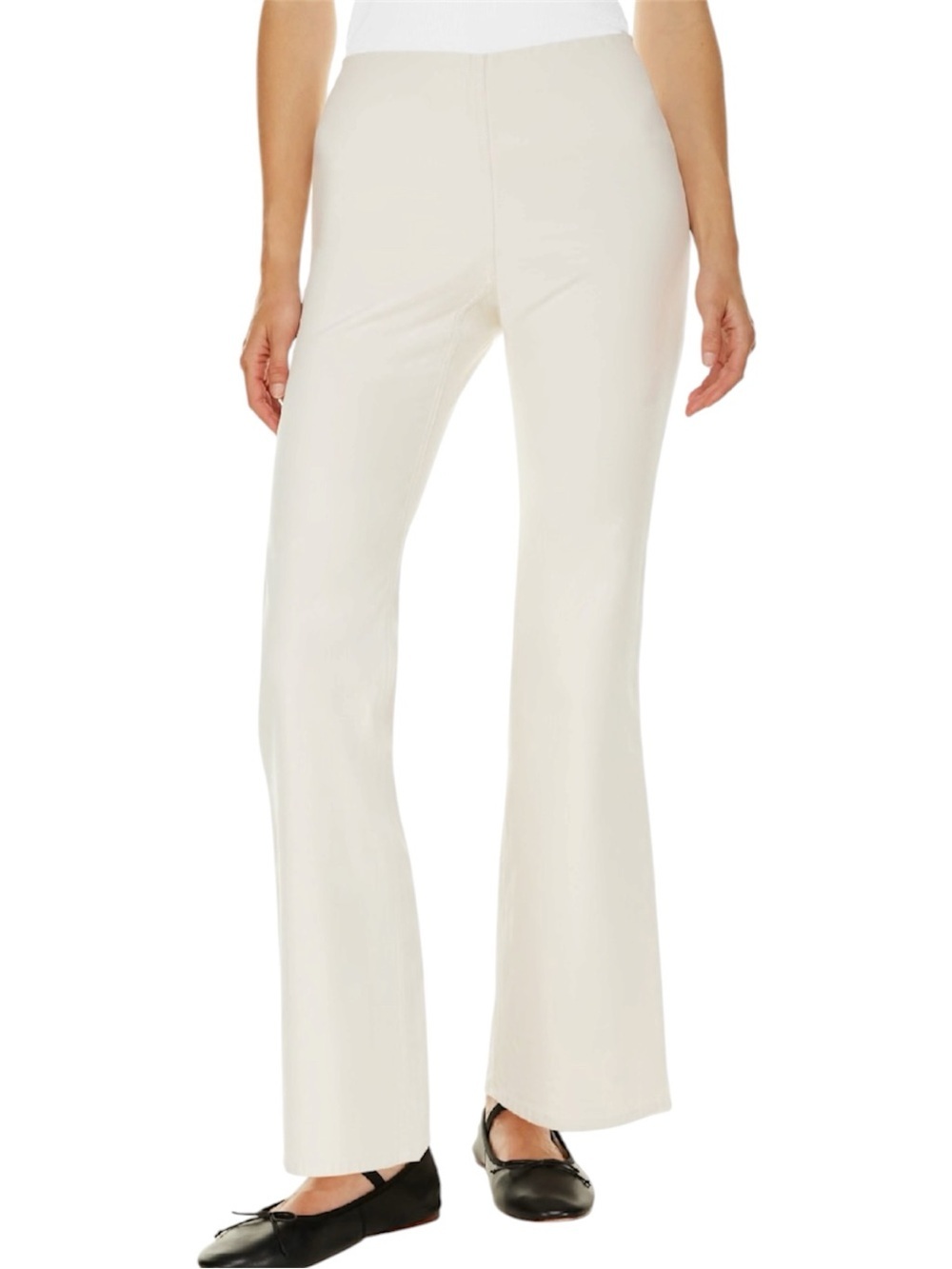 Aritzia Wilfred Goodtime Pull On Bootcut Lyocell Blend Pant in Birch Size 6
